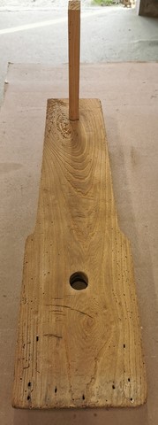 Presse d'établi après décapage